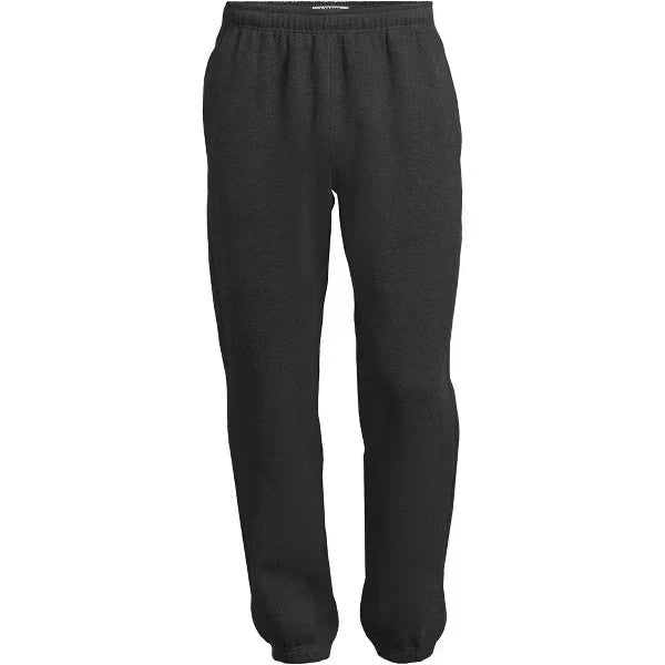 NEW Lands' End Serious Sweats Men's L (36-38) Dark Charcoal Sweatpants Jogger