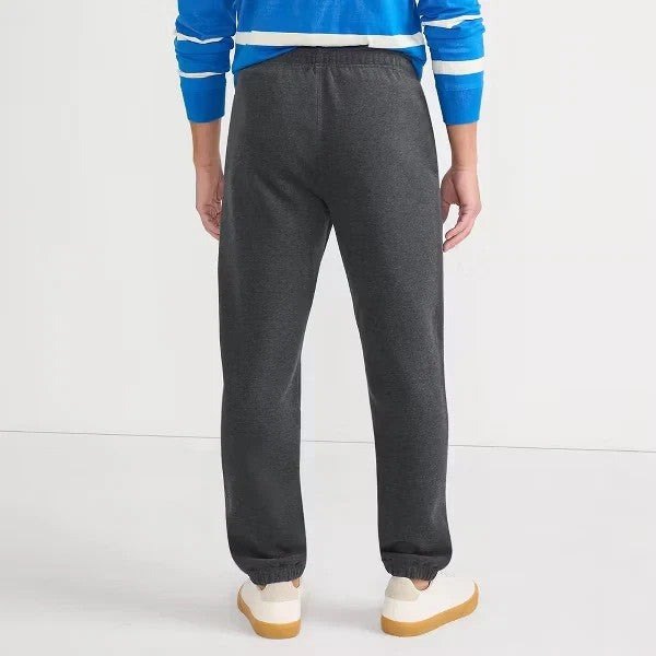 NEW Lands' End Serious Sweats Men's L (36-38) Dark Charcoal Sweatpants Jogger