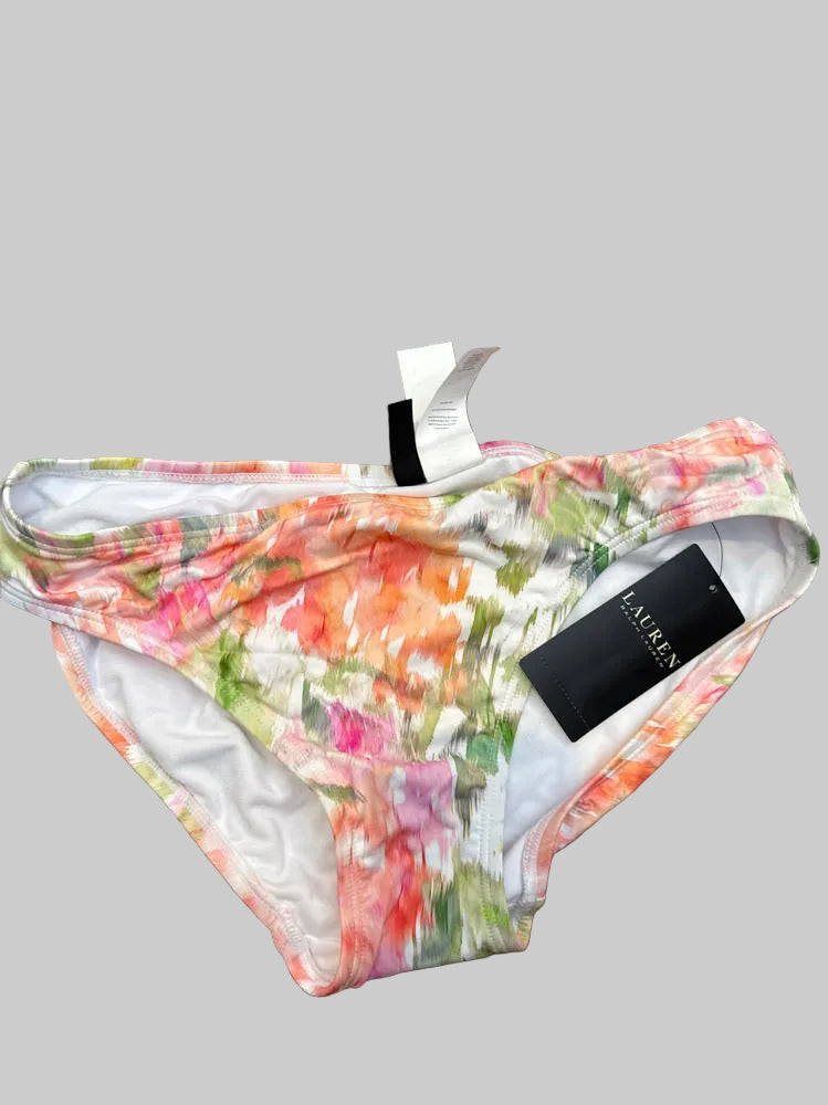 Floral-Print Women's Bikini Bottoms by Lauren Ralph Lauren size 4