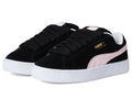 Puma Women's Suede XL Black/Whisp of Pink shoes Medium new