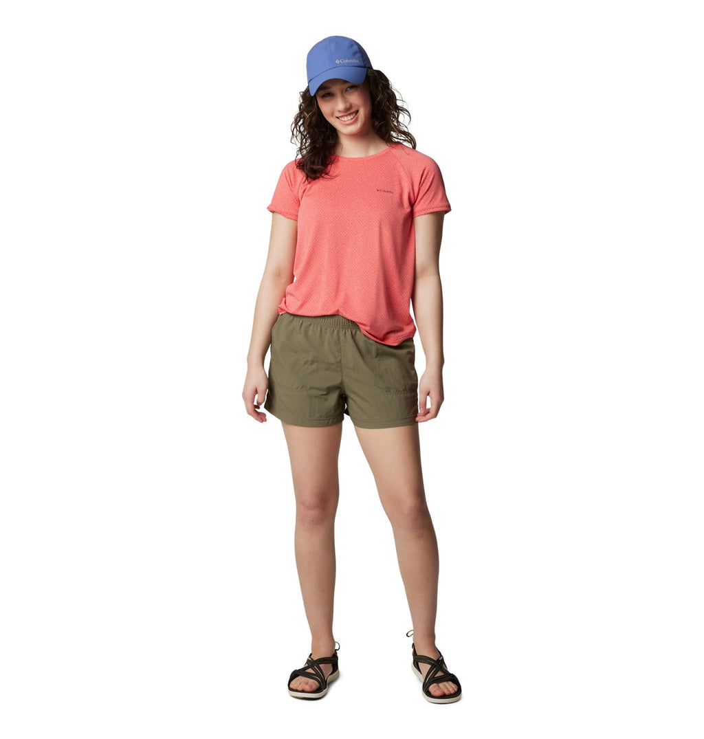 Columbia Women's Sandy River Short, Stone Green