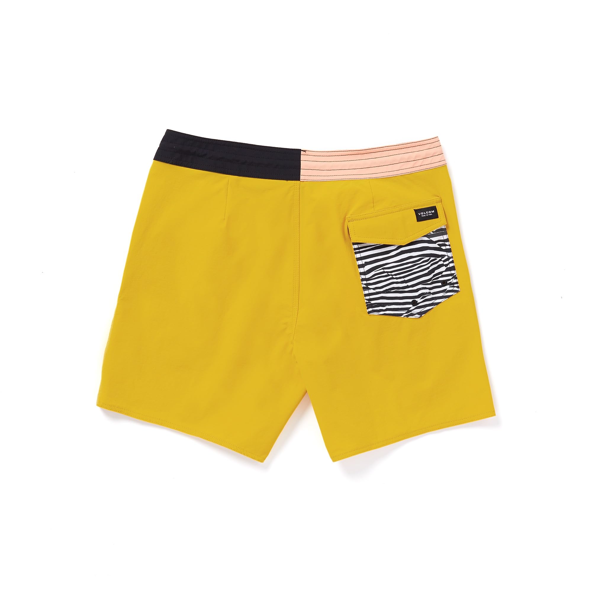 Volcom Men's About Time Liberators Boardshorts Lemon 17''-19'' outseam size 40