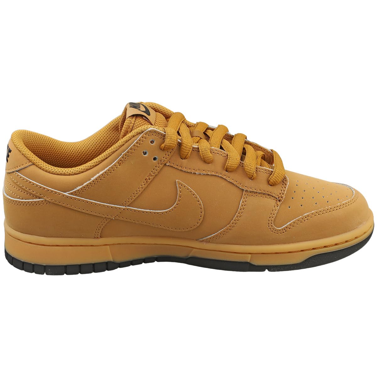 Nike Dunk Low Retro SE Men's Shoes (HQ1932-700, Wheat/Gum Yellow/Black/Wheat) Size 8