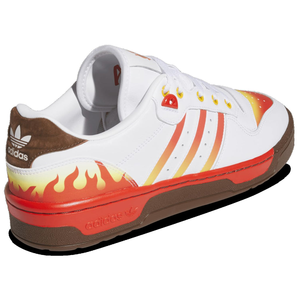 adidas X Demon Slayer Rivalry Low Demon Slayer (White/Red/Yellow, US Footwear Size System, Adult, Men, Numeric, Medium