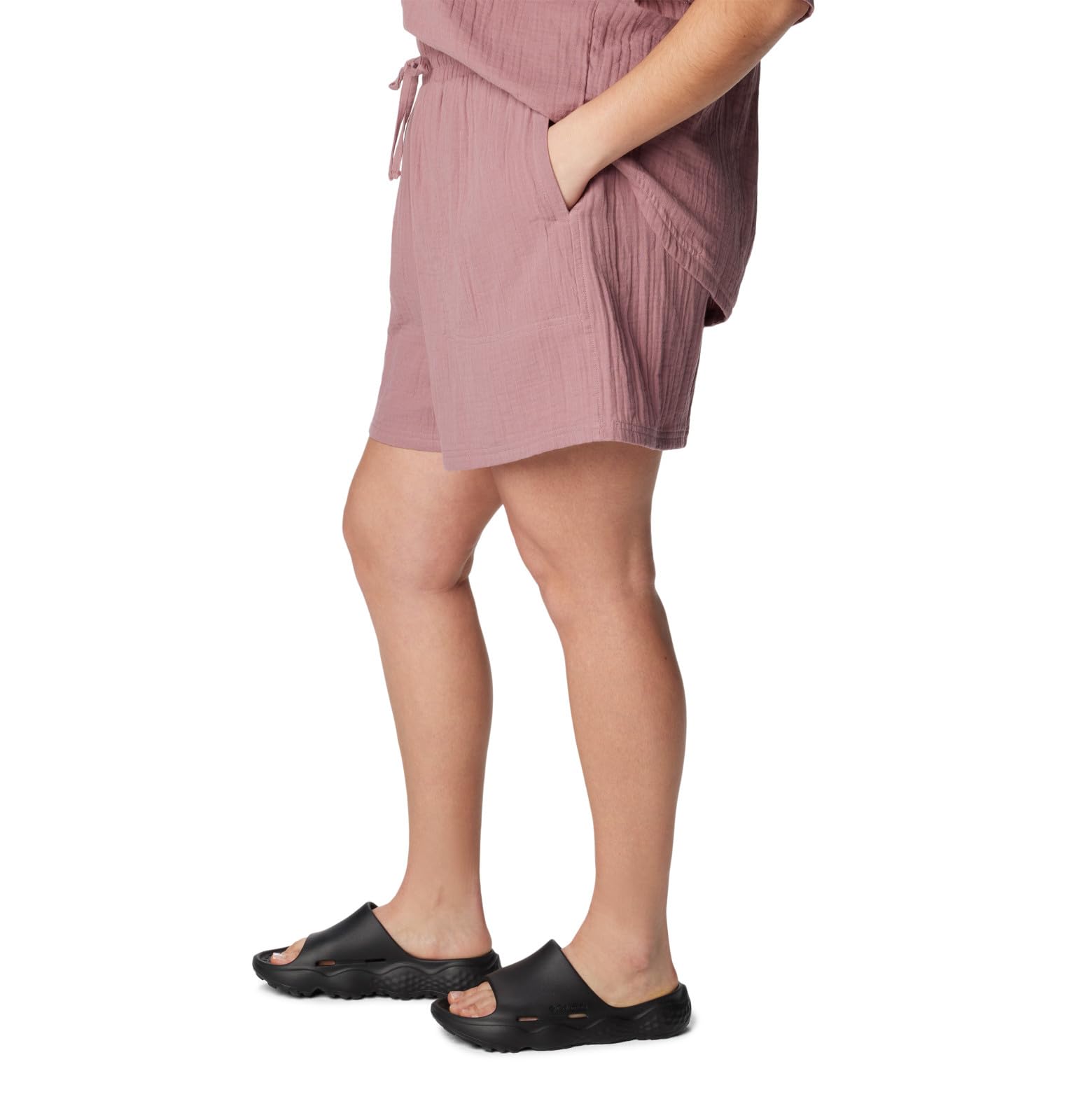 Columbia Women's Holly Hideaway Breezy Short, Fig, X-Small
