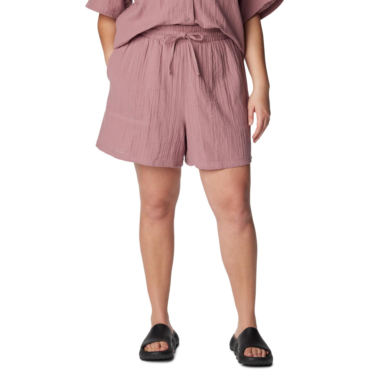 Columbia Women's Holly Hideaway Breezy Short, Fig, X-Small