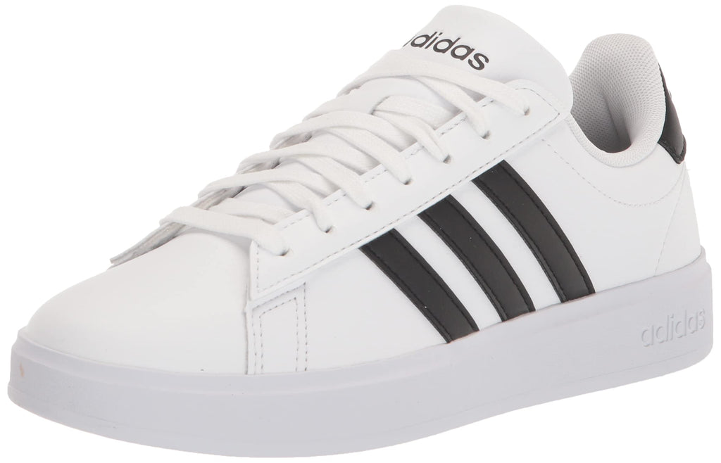 adidas Kids Grand Court 2.0 Tennis Shoe - Unisex-Child Sneakers black and white new