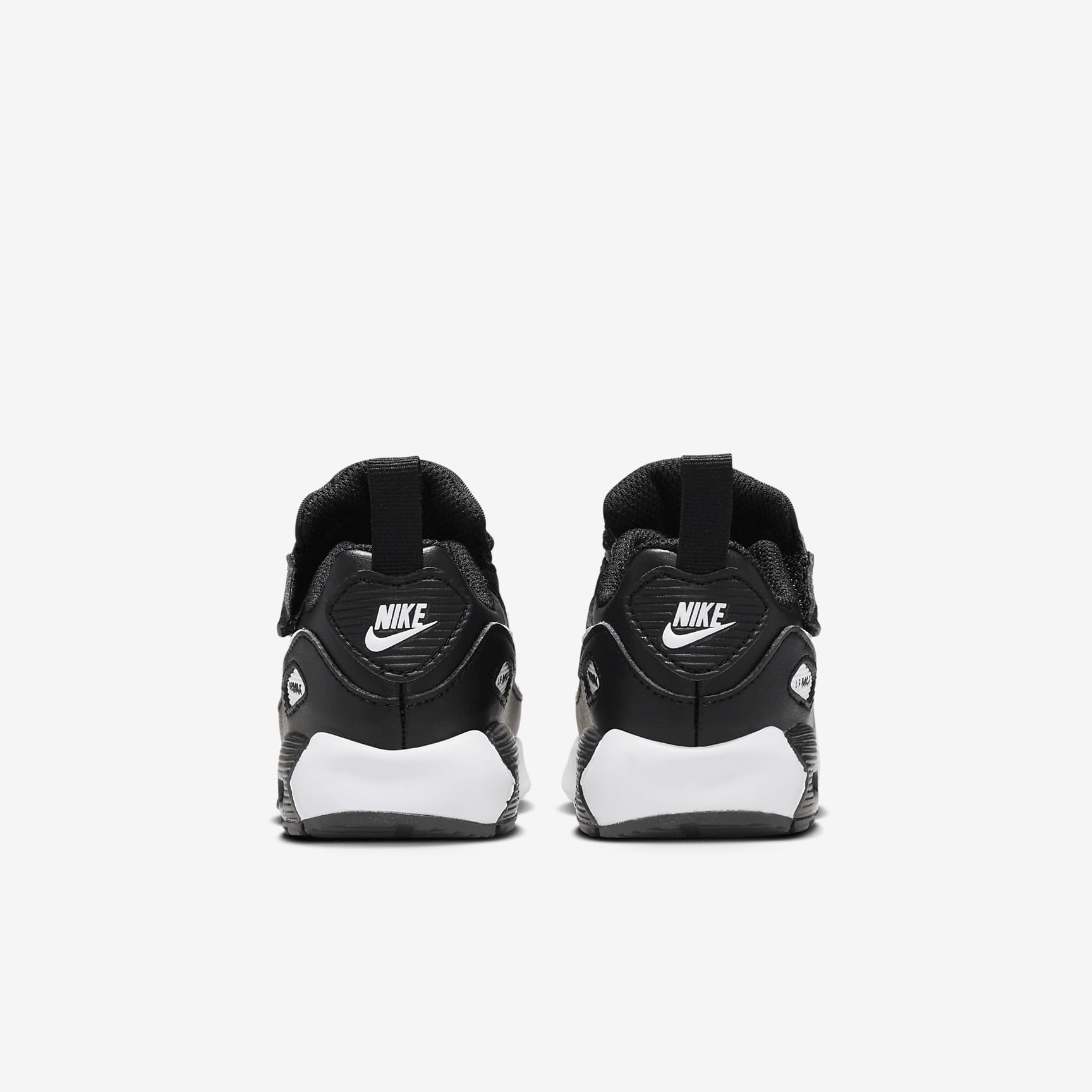 Nike Air Max 90 EasyOn Baby/Toddler Shoes (HF6359-002, Black/Black/White) Size 4c, 5c