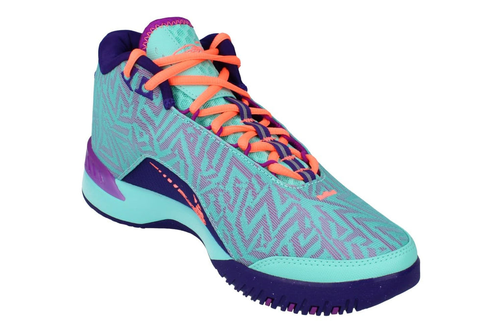 Nike Lbj Nxxt Genisus Mens Basketball Trainers HF0712 - Hyper Turquoise Vivid Purple 300