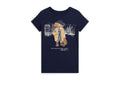 POLO RALPH LAUREN Girls Polo Bear Cotton Jersey Tee (Big Kid), Refined Navy, Large, Big Kid