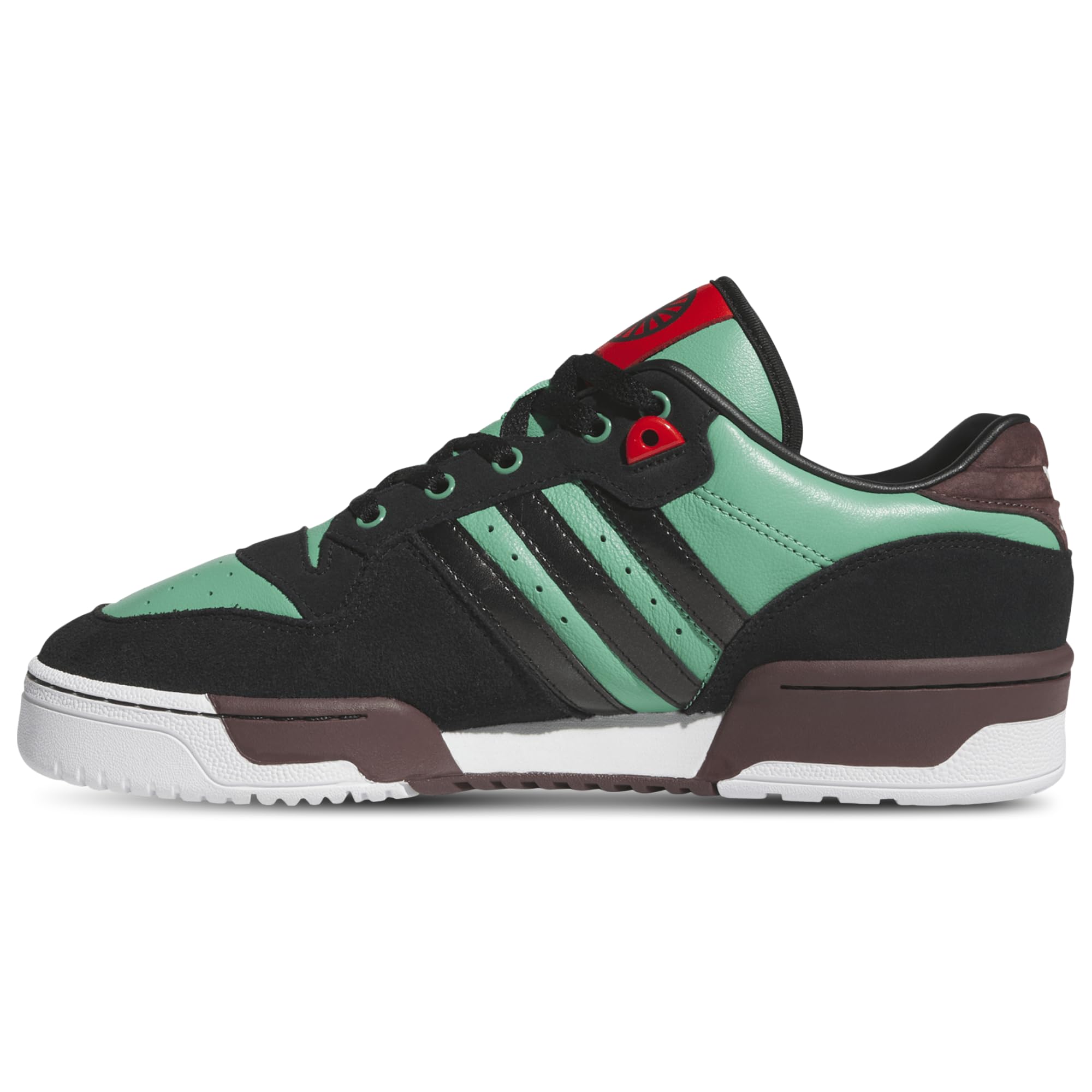 adidas X Demon Slayer Rivalry Low Demon Slayer (Core Black/Green, US Footwear Size System, Adult, Men, Numeric, Medium)