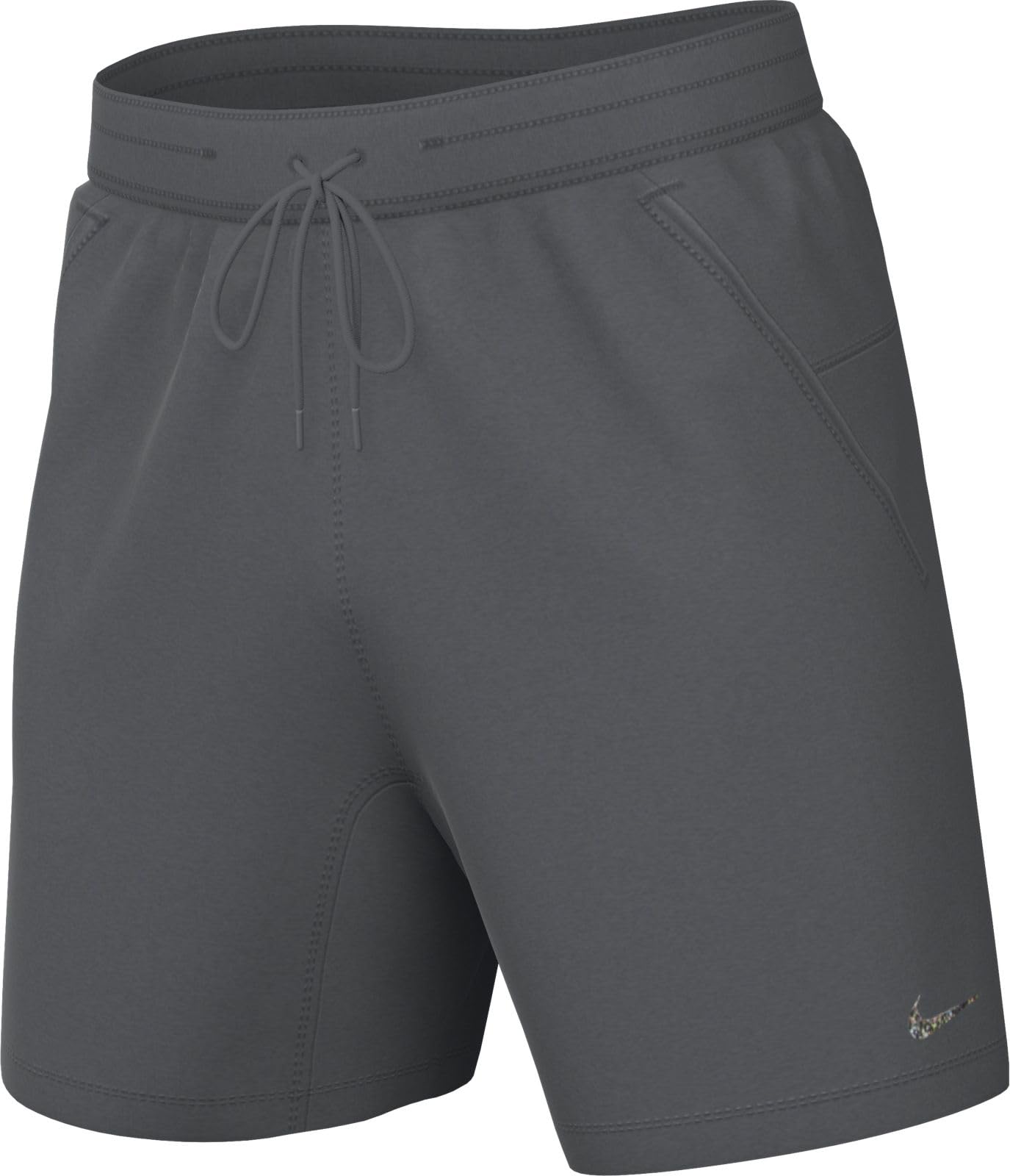 NIKE Mens Dri-Fit Form 7IN UL Short Men's 7 Unlined Fitness Shorts Adult D, Size 2XL Iron Grey/Black