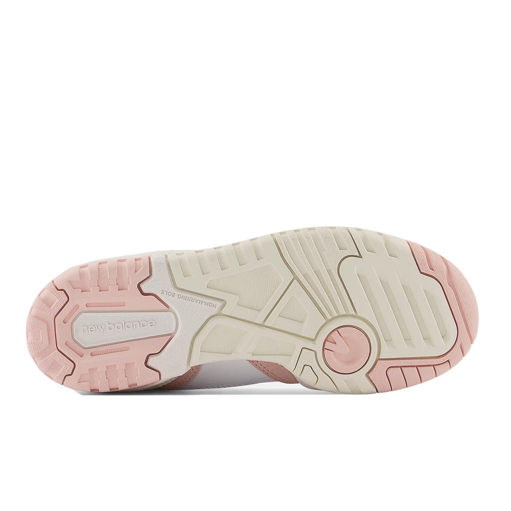 new balance 550 GS shoes medium kids white pink