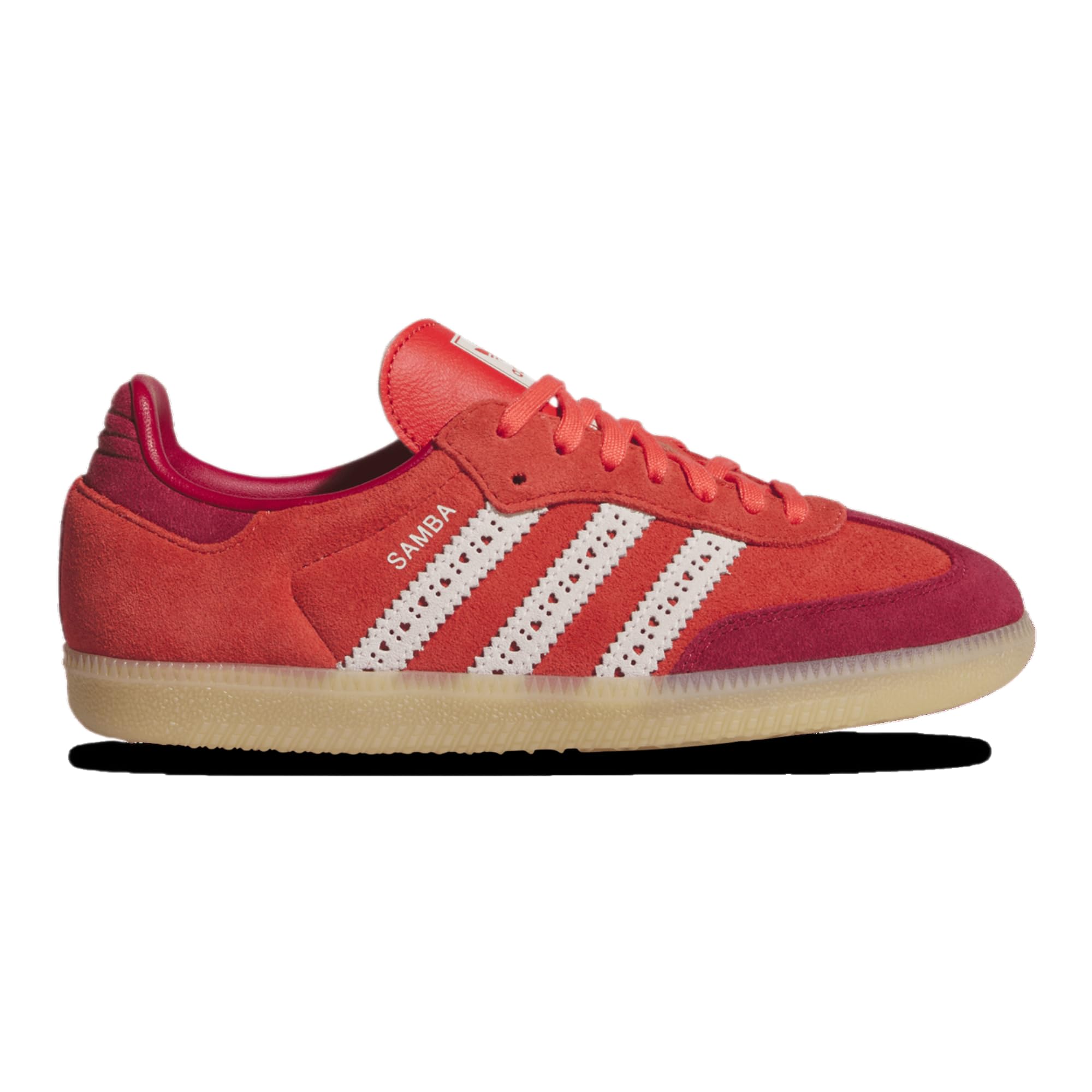 adidas Orininals Samba - Girls' Grade School (JS3526, Red/Red/White)