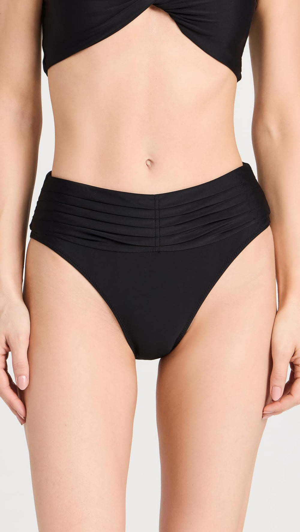 Ramy Brook Women's Ivo Bikini Bottom, Black, M