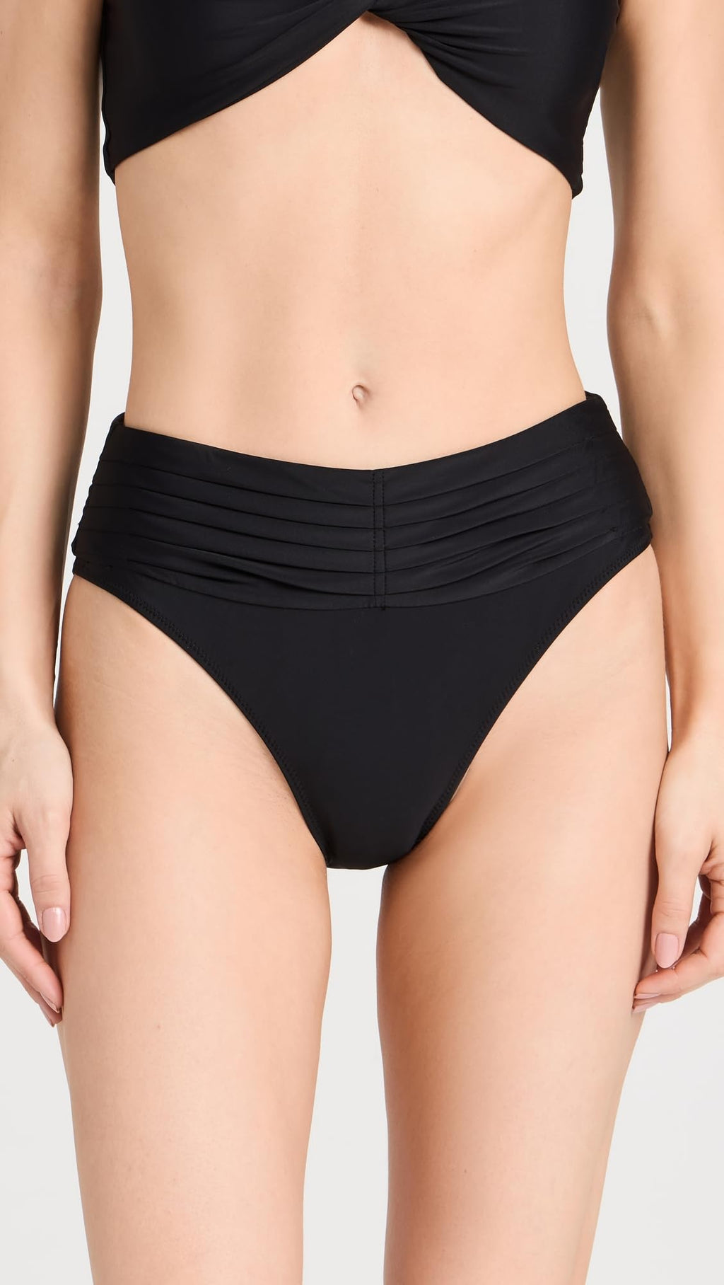 Ramy Brook Women's Ivo Bikini Bottom, Black, M
