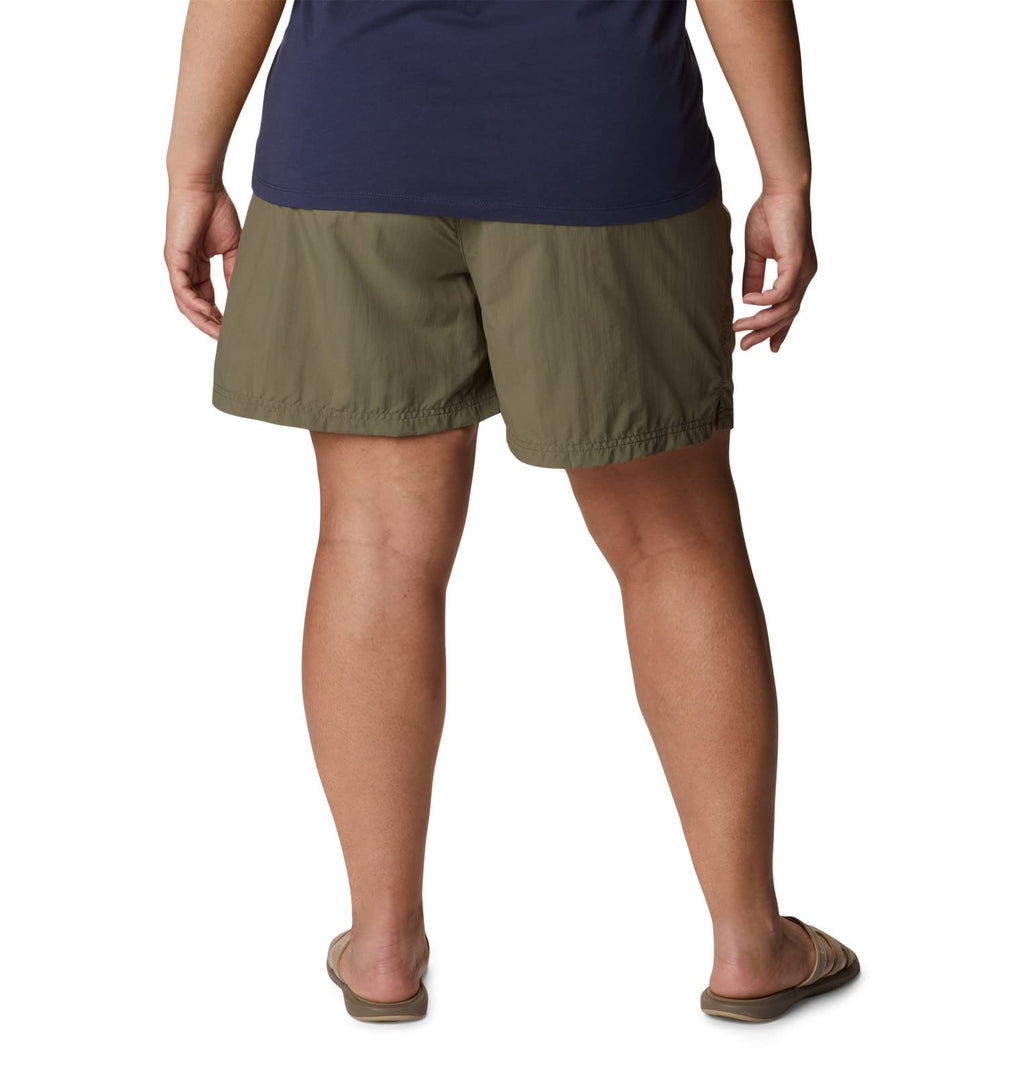 Columbia Women's Sandy River Short, Stone Green