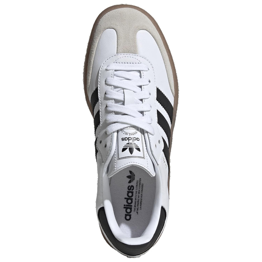 adidas Sambae WMNS Sneakers, Cloud White/Core Black/Gold Metallic