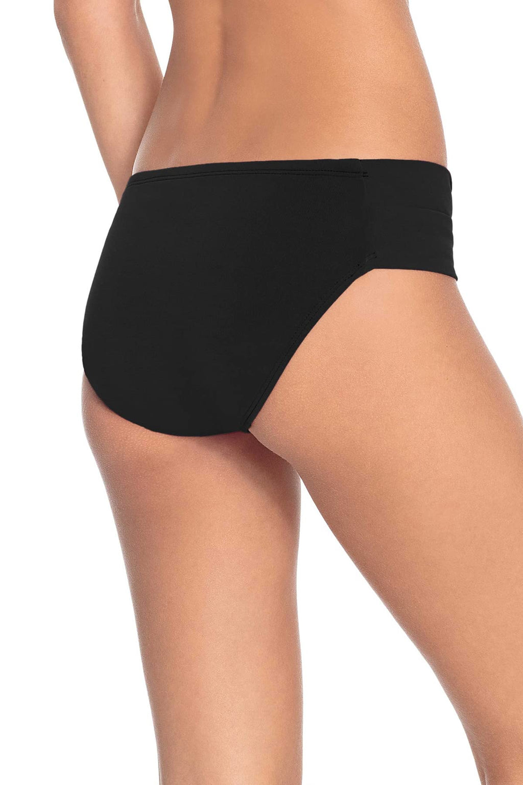 AVA TWIST BIKINI BOTTOM (BLACK,M)