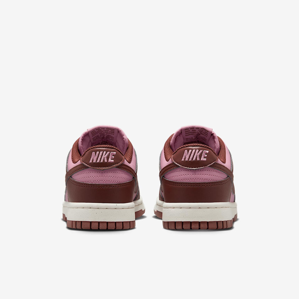 Nike Dunk Low Next Nature Women's Shoes (DD1873-114, White/Dark Pony/Sail/Elemental Pink)