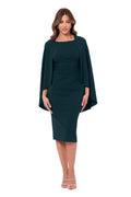 Scuba Crepe Caplet Knee Dress by Betsy & Adam Size 8