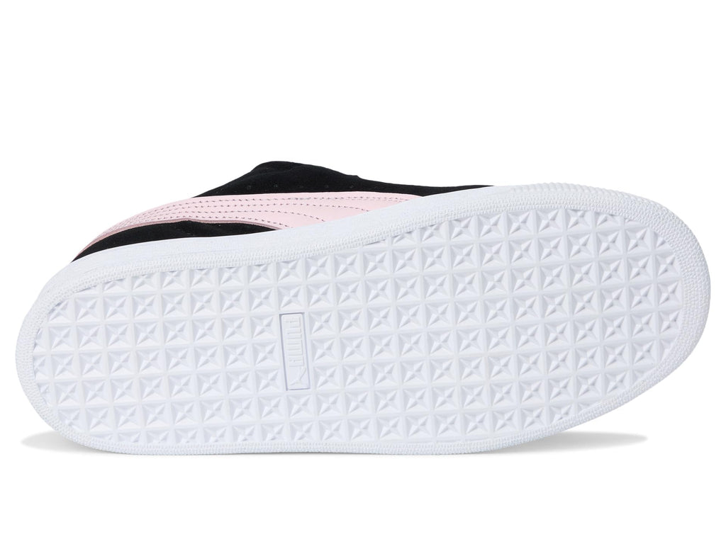 Puma Women's Suede XL Black/Whisp of Pink shoes Medium new