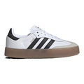 adidas Sambae WMNS Sneakers, Cloud White/Core Black/Gold Metallic