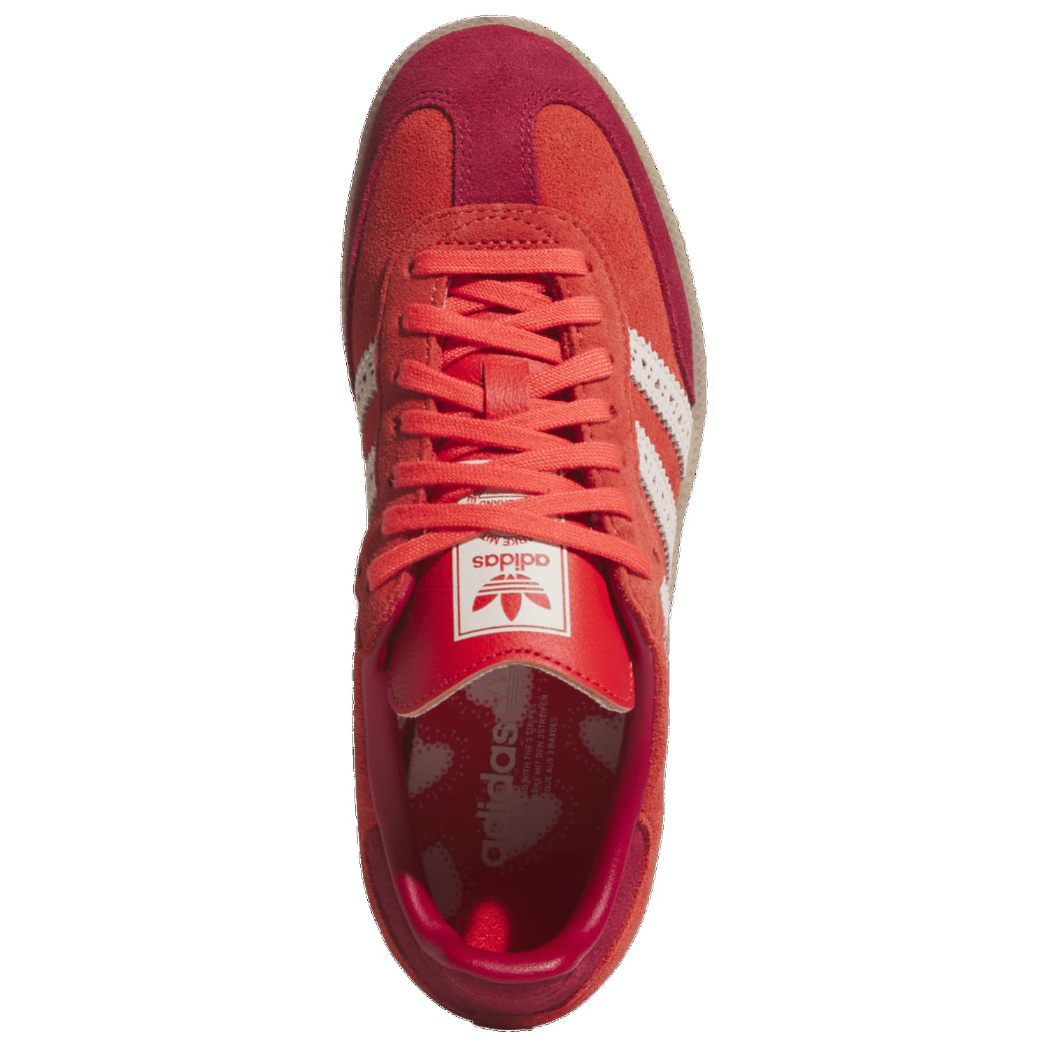 adidas Orininals Samba - Girls' Grade School (JS3526, Red/Red/White)