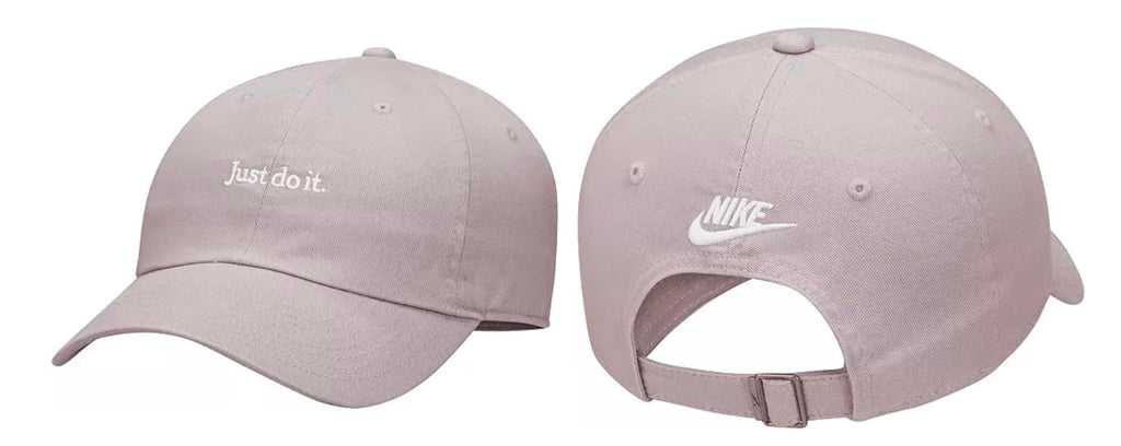 Nike Adult Club Unstructured Just Do It Cotton Cap Unisex Mens or Womens (US, Alpha, Large, X-Large, Platinum Violet 019)