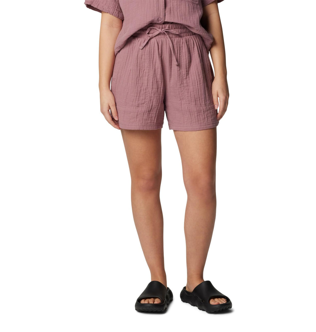 Columbia Women's Holly Hideaway Breezy Short, Fig, X-Small