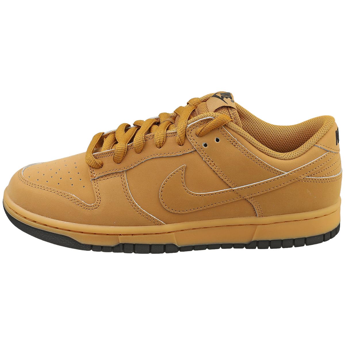 Nike Dunk Low Retro SE Men's Shoes (HQ1932-700, Wheat/Gum Yellow/Black/Wheat) Size 8