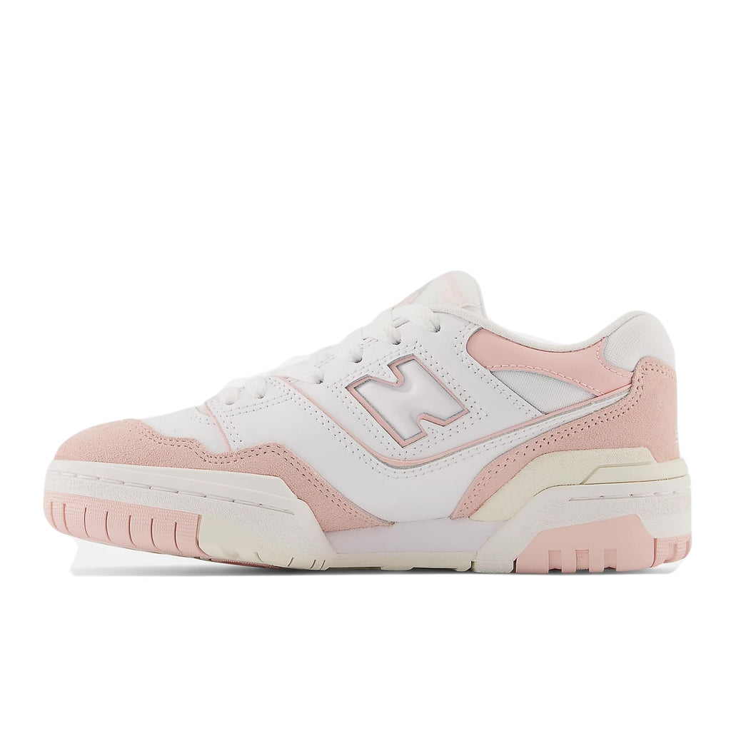 new balance 550 GS shoes medium kids white pink