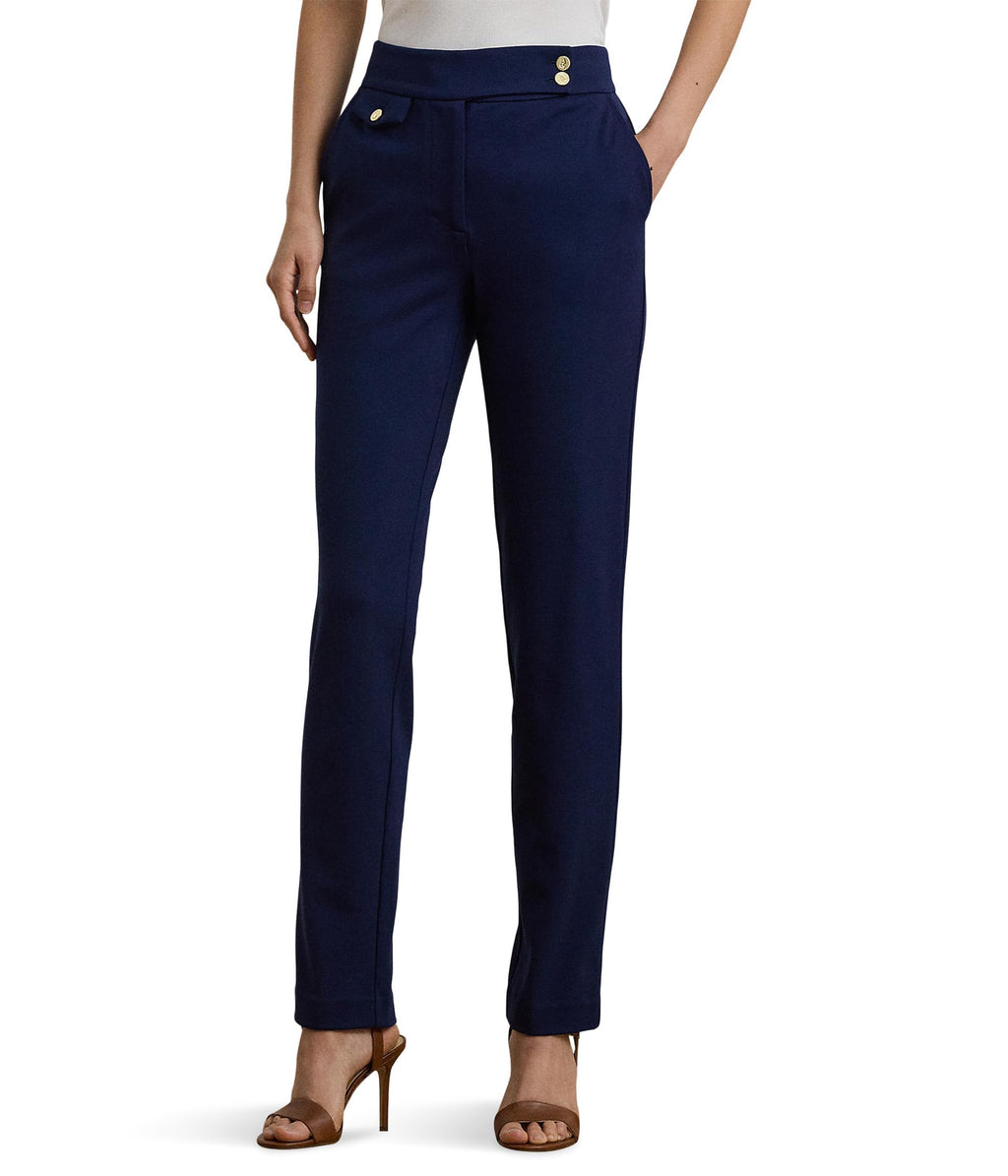 Lauren Ralph Lauren, Women's, Ponte Ankle Pants, Refined Navy new
