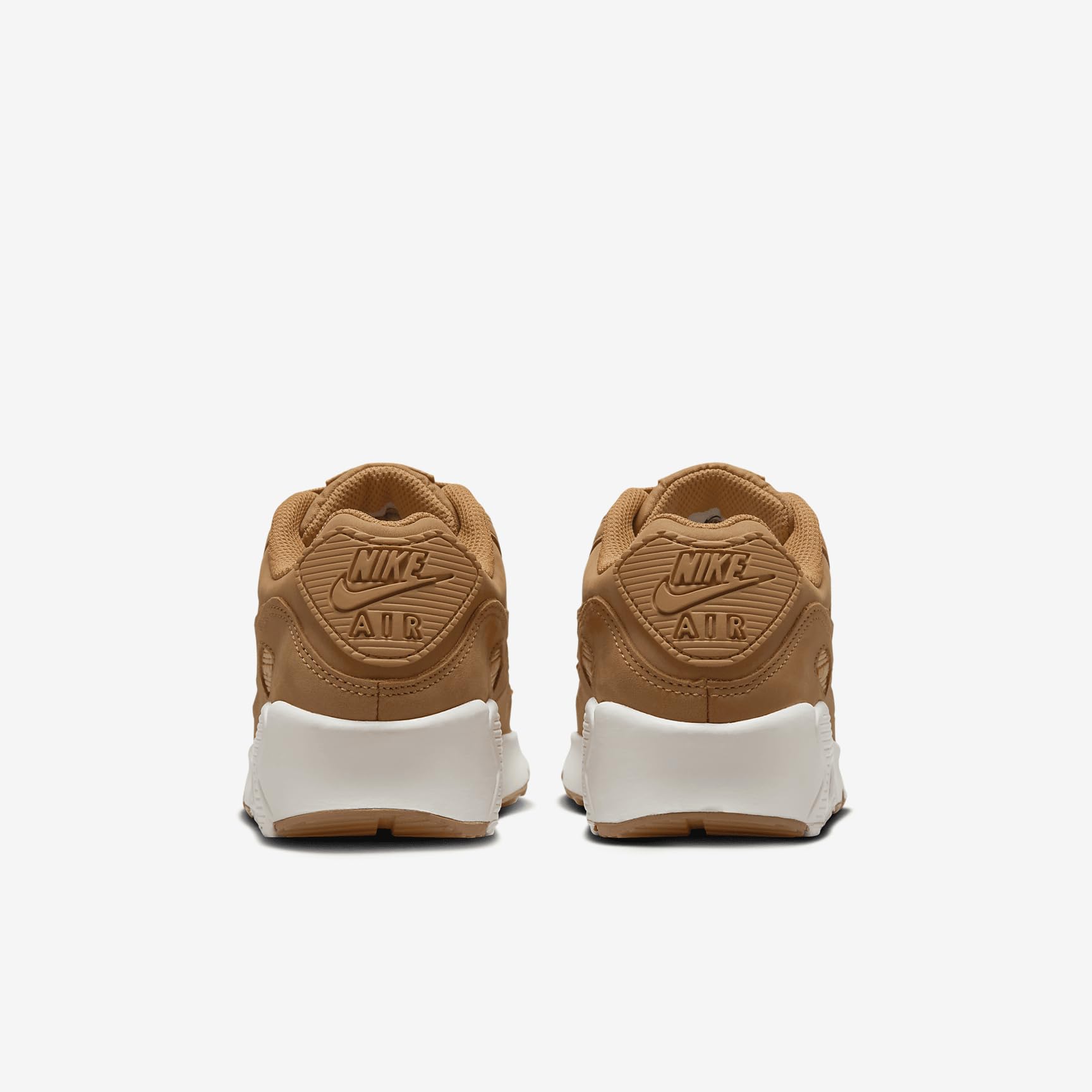 Nike Air Max 90 Big Kids' Shoes (HF6358-200, Flax/Sail/Flax) Size 5