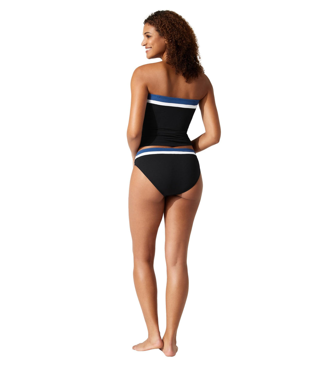 Tommy Bahama Women's Standard Island Cays Color-Block Bandini, Indigo Tide