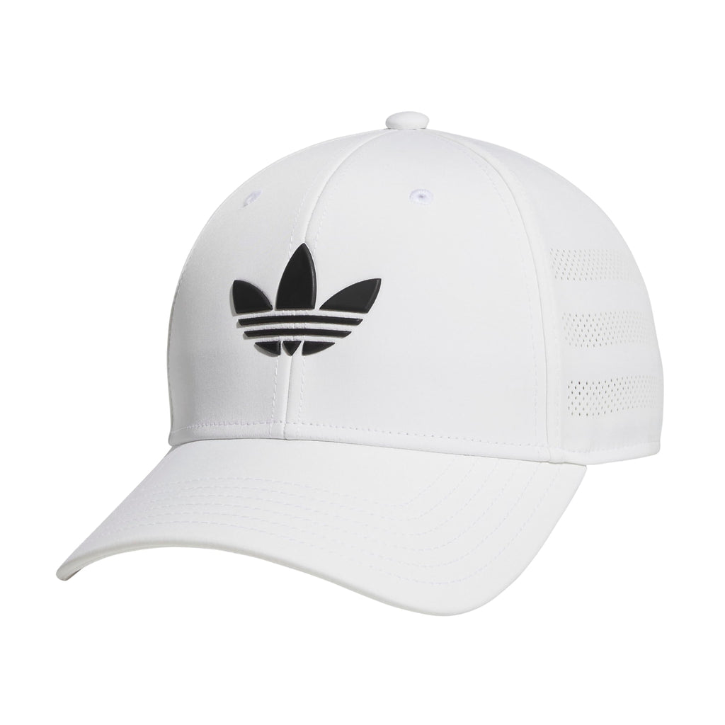 Beacon Structured Precurve Snapback Cap in white unisex new