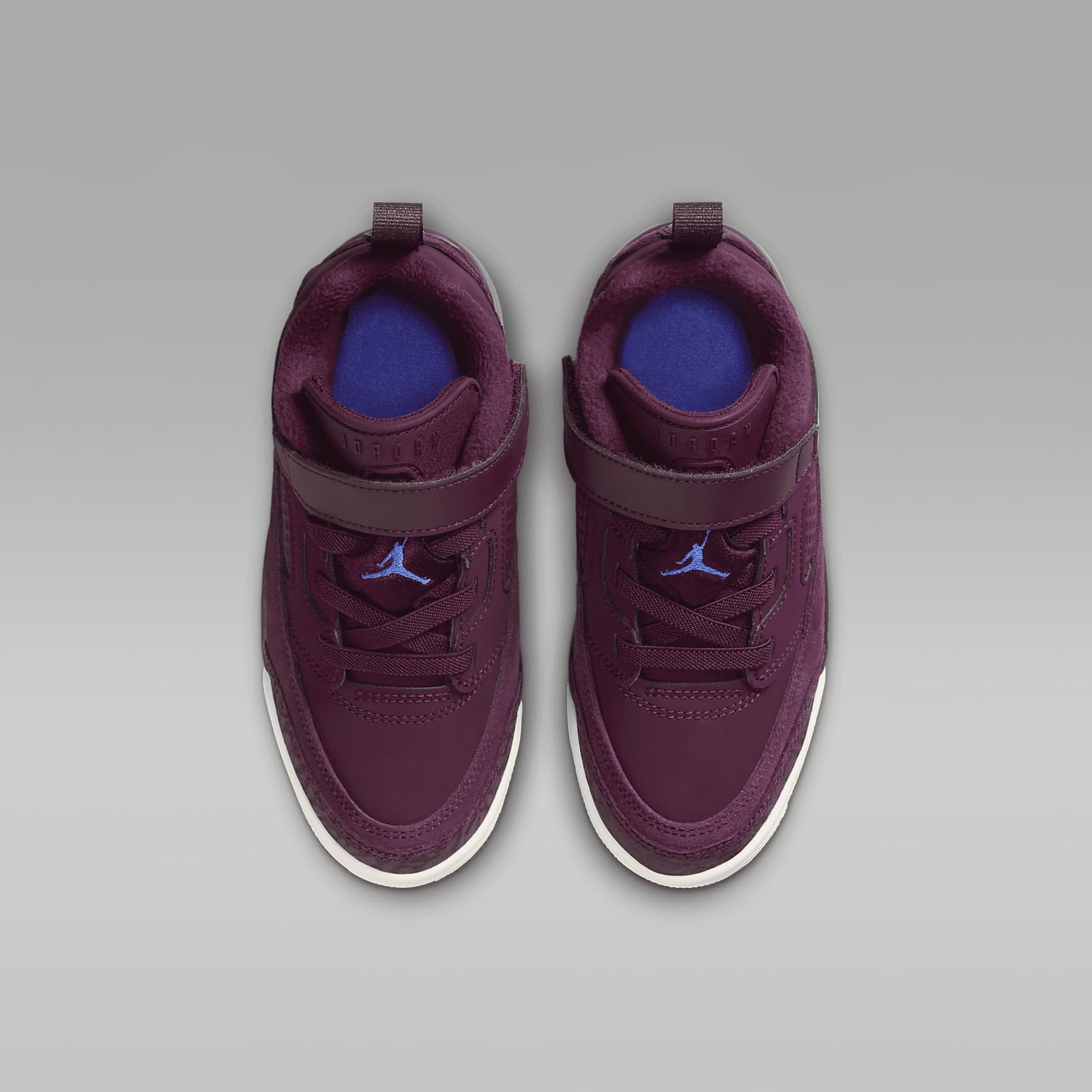 Jordan Spizike Low Little Kids' Shoes (Bordeaux/Sail/Hyper Royal)  toddler kids
