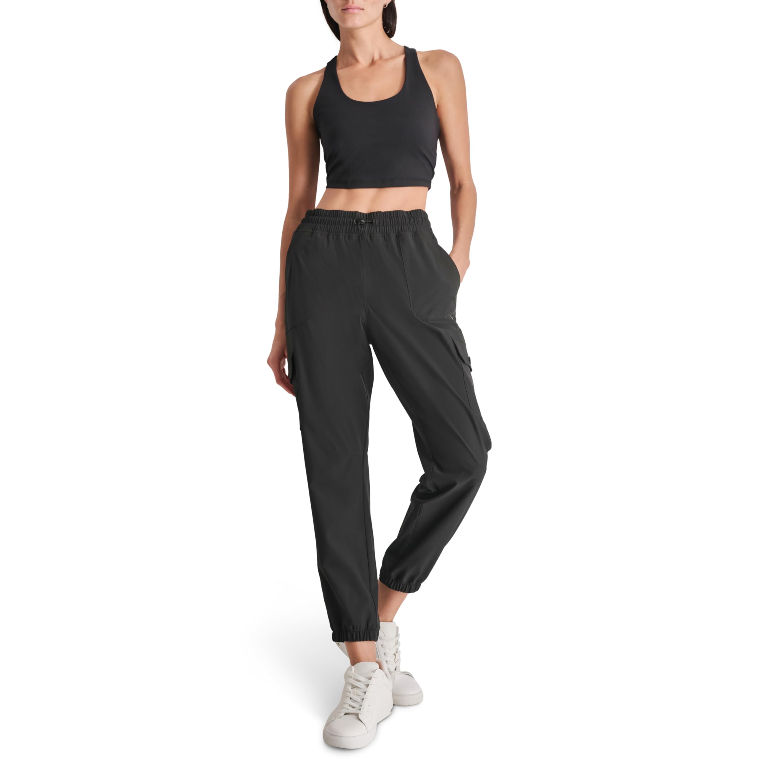 DKNY Women's Pant, Black, X-Large BLACK