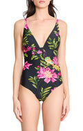 Kobi Halperin Women's Cornelia Bathingsuit, Black Multi, X-Small