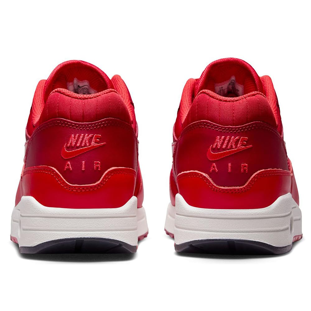 Nike Air Max 1 Men's Shoes (HQ3607-687, Gym Red/University Red/Light Crimson/Sail)