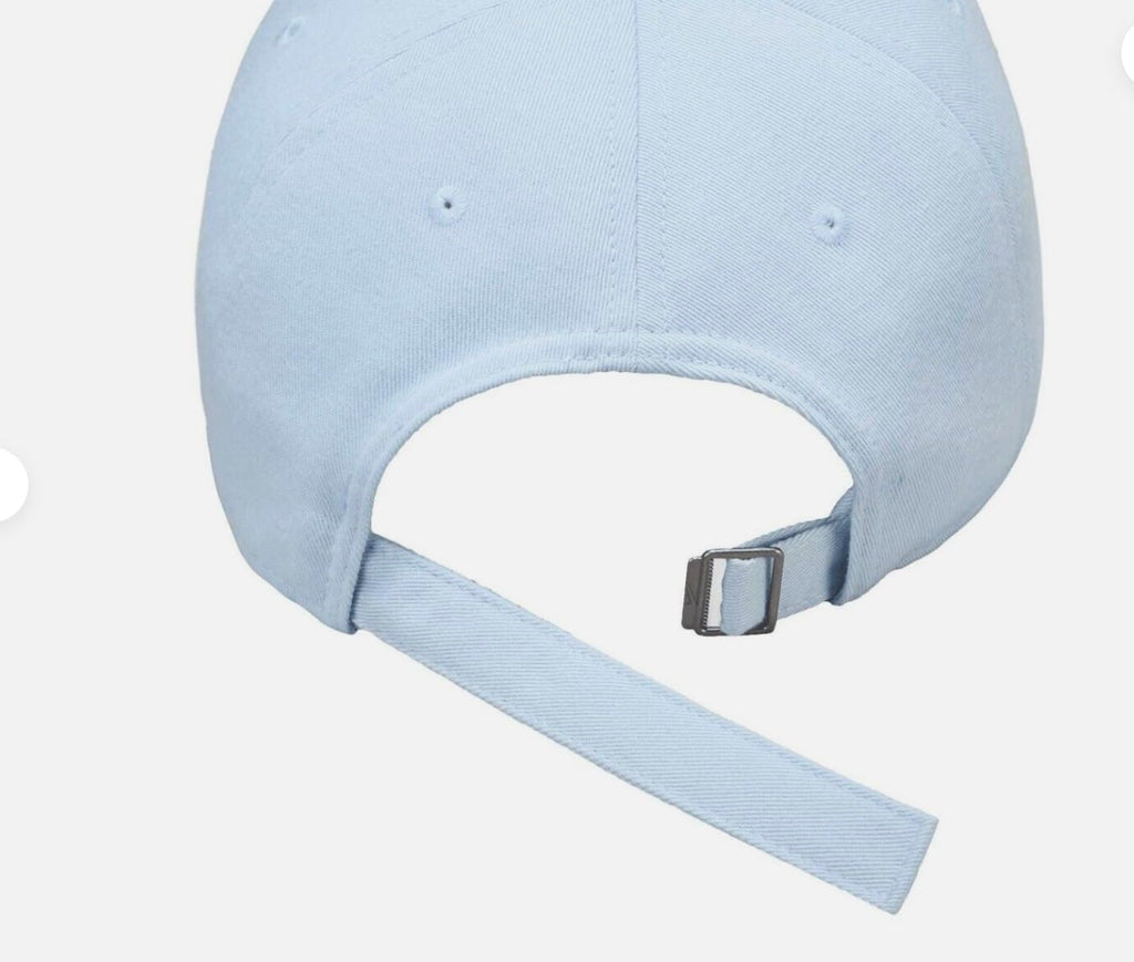 Nike Club Unstructured Futura Wash Cap Unisex Mens or Womens Adjustable (US, Alpha, Large, X-Large, Pacific Blue 440)