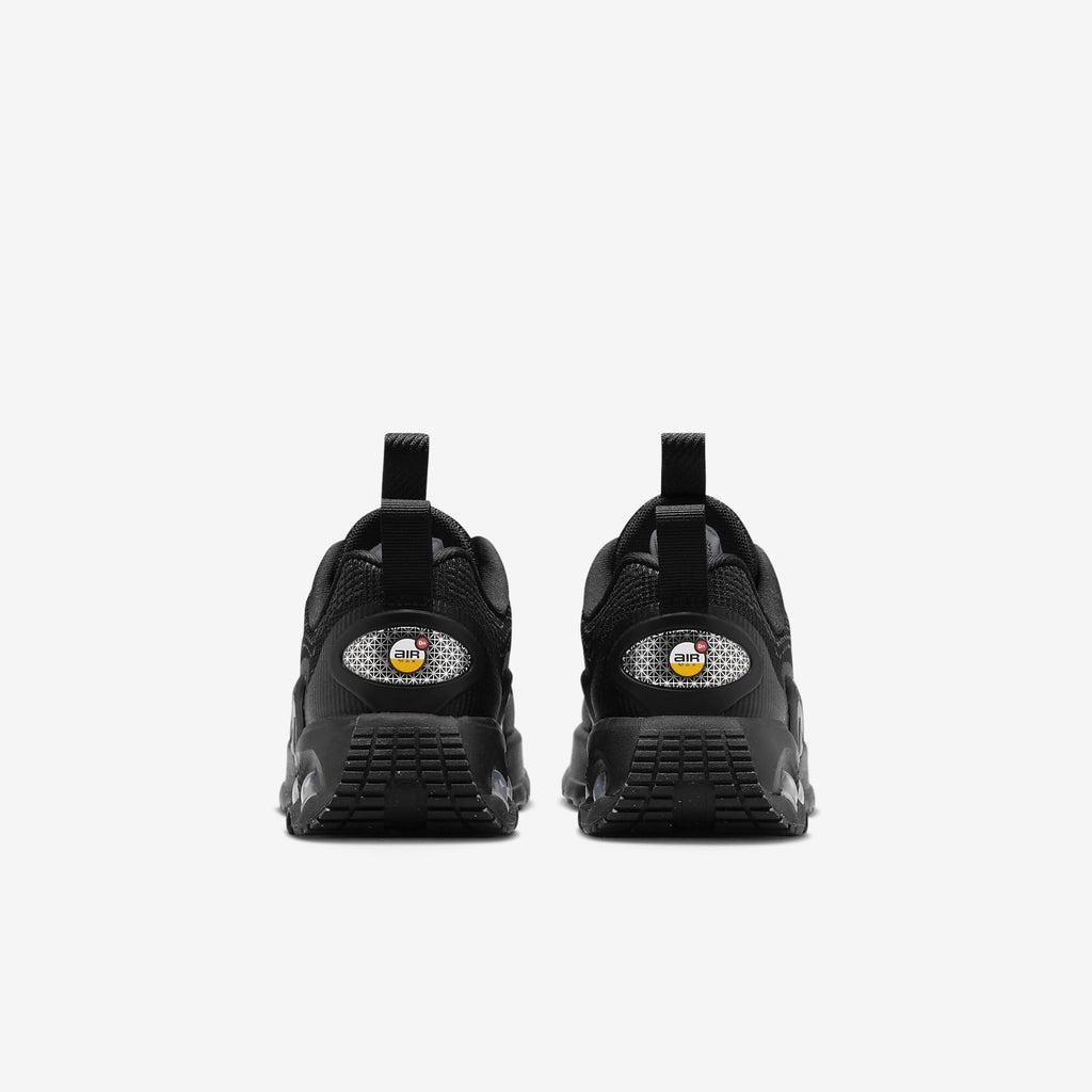 Nike Air Max Dn Little Kids' Shoes (FN4453-004, Shown: Black/Black/Metallic Dark Grey/Black) Size 8c, 9c