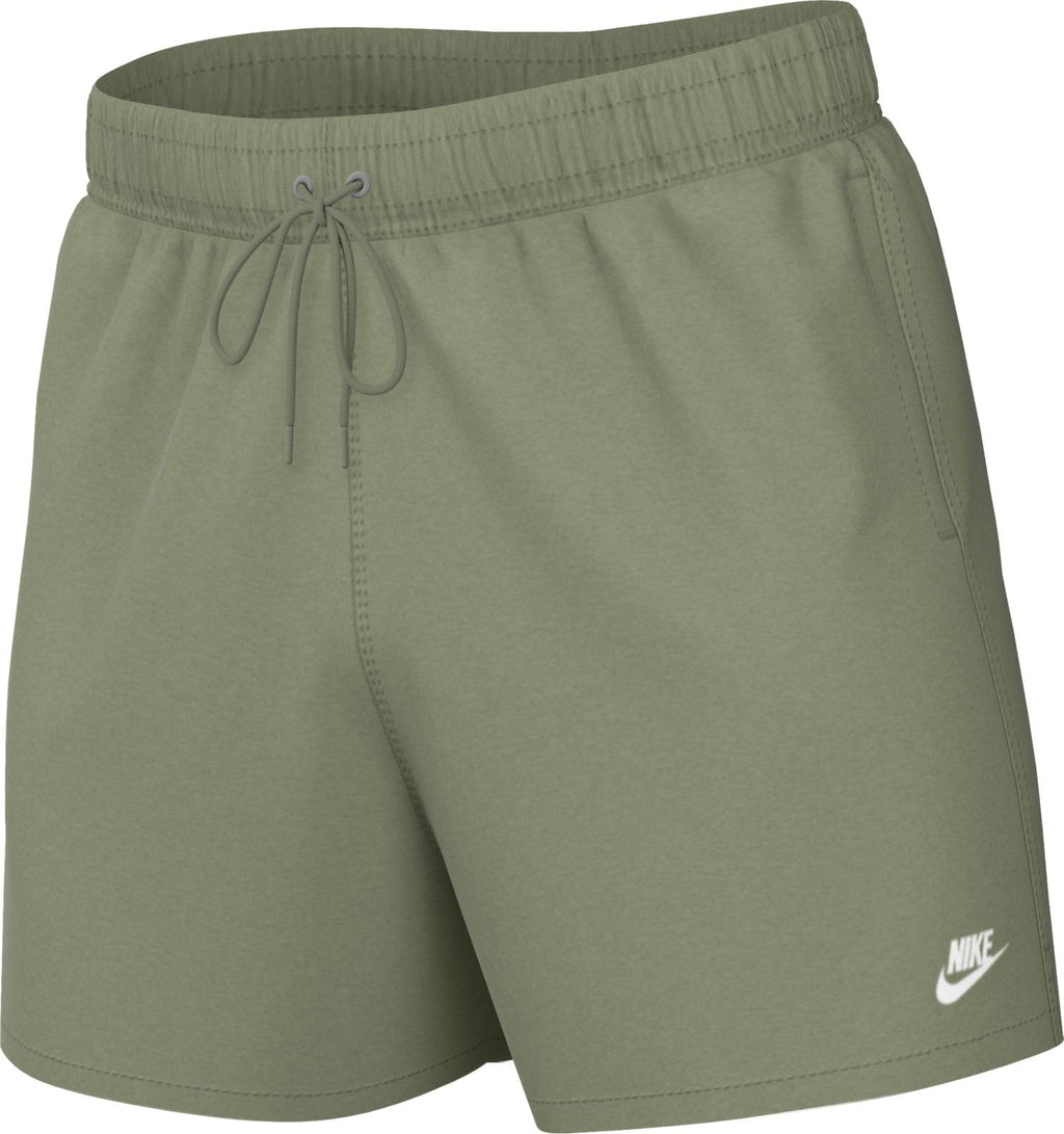 Nike Club Woven Flow Men's Shorts in Oil Green/White
