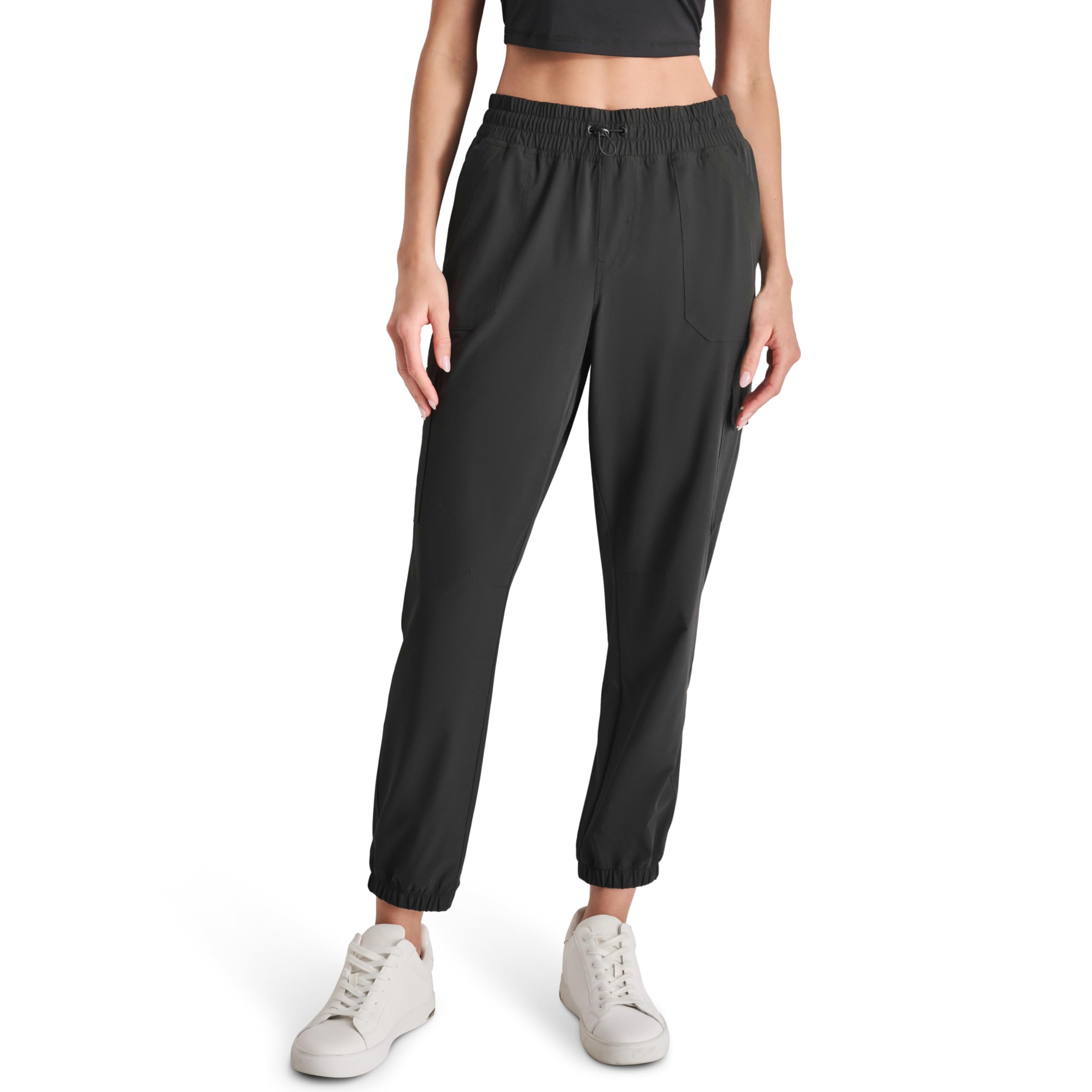 DKNY Women's Pant, Black, X-Large BLACK