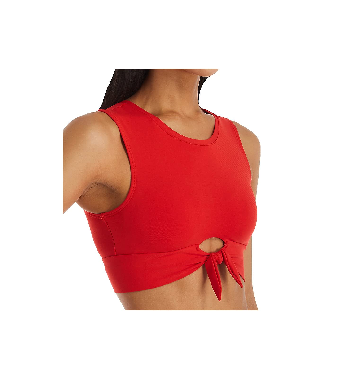 Robin Piccone Ava Tank Top Fiery Red XS (32A) fiery red top