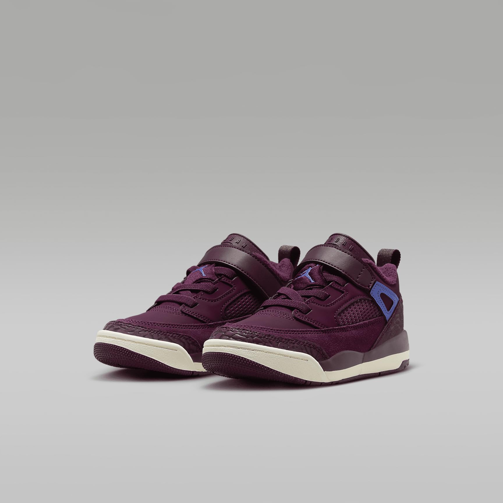 Jordan Spizike Low Little Kids' Shoes (Bordeaux/Sail/Hyper Royal)  toddler kids