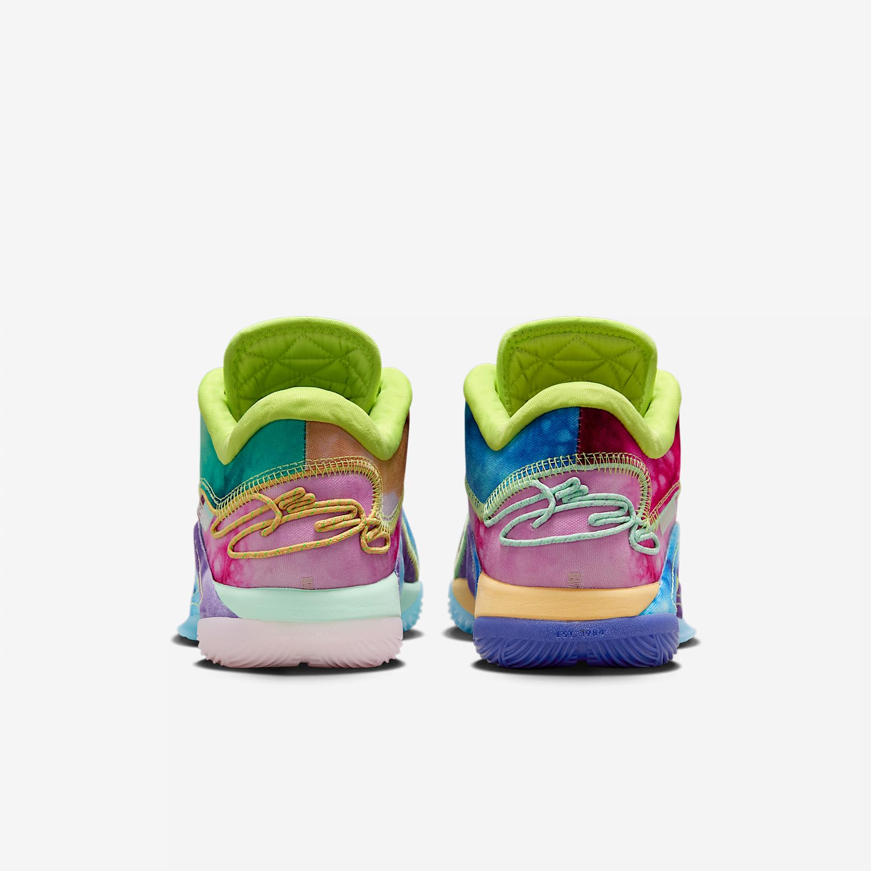 Lebron XXII What The Currency Basketball Shoes (HV8080-300, Mint Foam/Light Lemon Twist/Aquarius Blue/Cerise)
