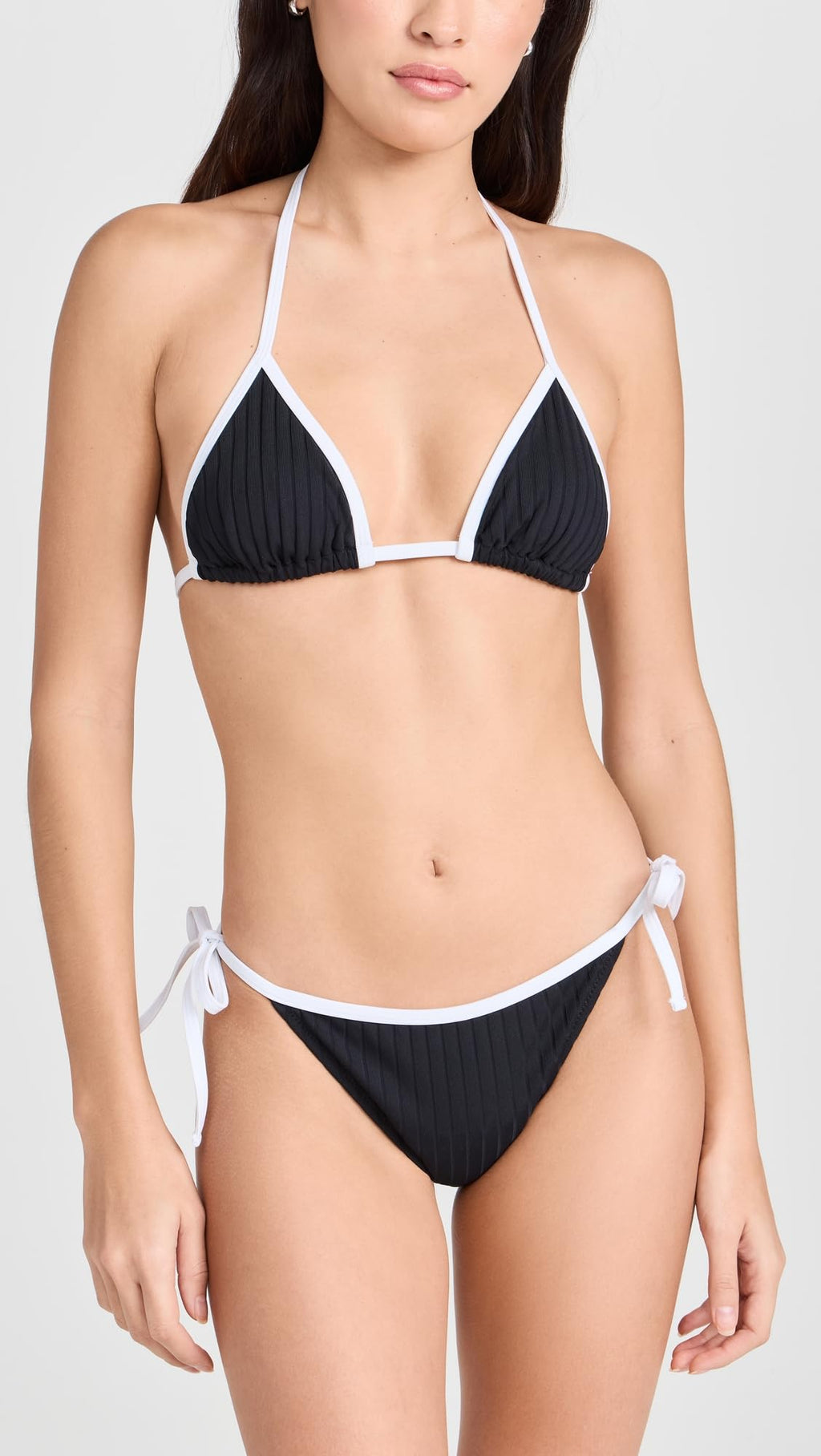 Solid & Striped Women's The Iris Bikini Top, Blackout, S