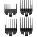 Wahl Professional Clipper Guide #3160-100 – Great for Professional Stylists and Barbers – 4 Pack – Cutting Lengths from 1/8” to 1/2”