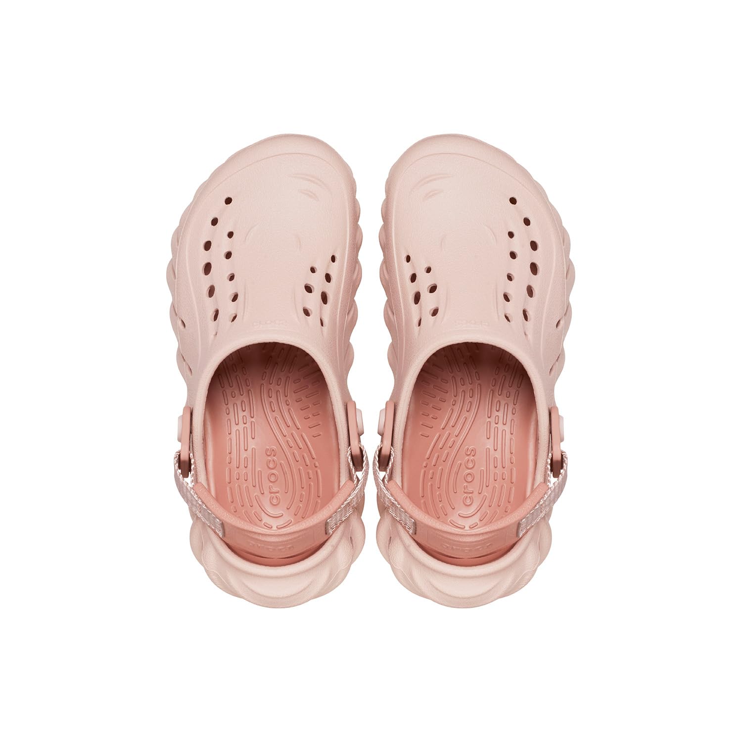 Crocs Echo Clog (Little Kid/Big Kid) Pink Clay 6 and 5 Big Kid M